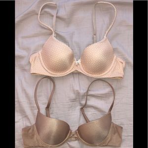 Two Victoria Secret Bras